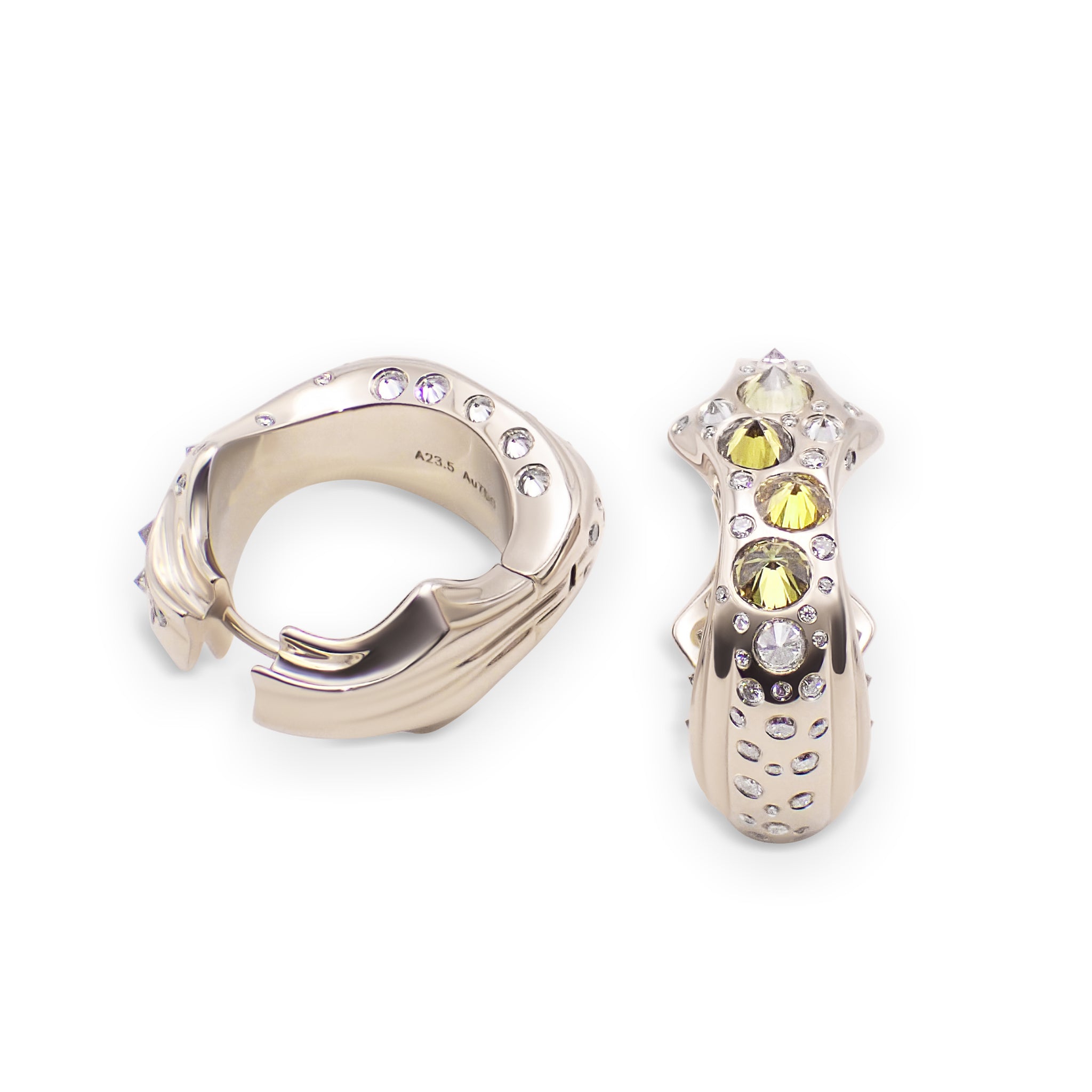 Tephra Spiked Earrings