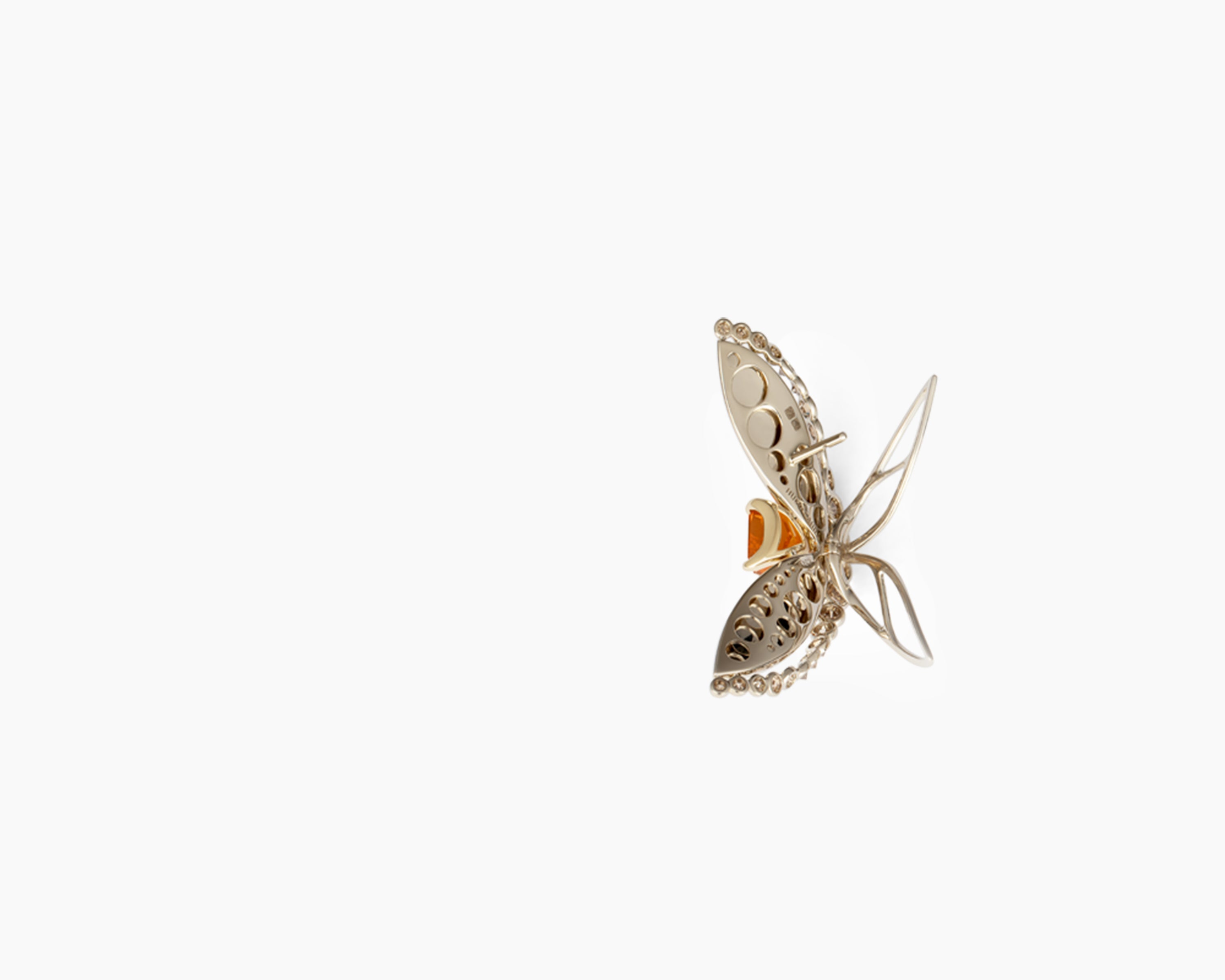Reverse view of Naiad Glowfall earrings