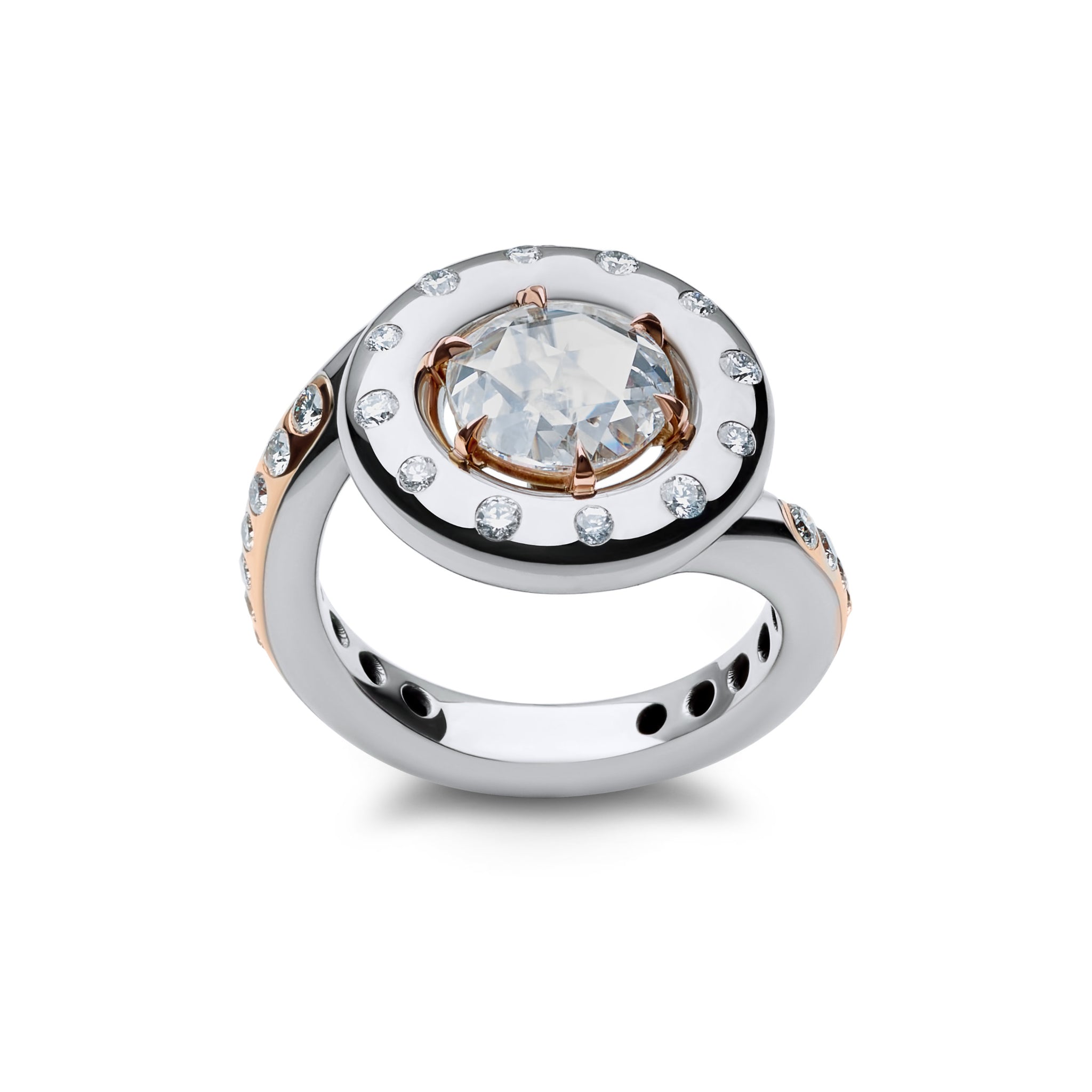 Rose Orbit Ring
