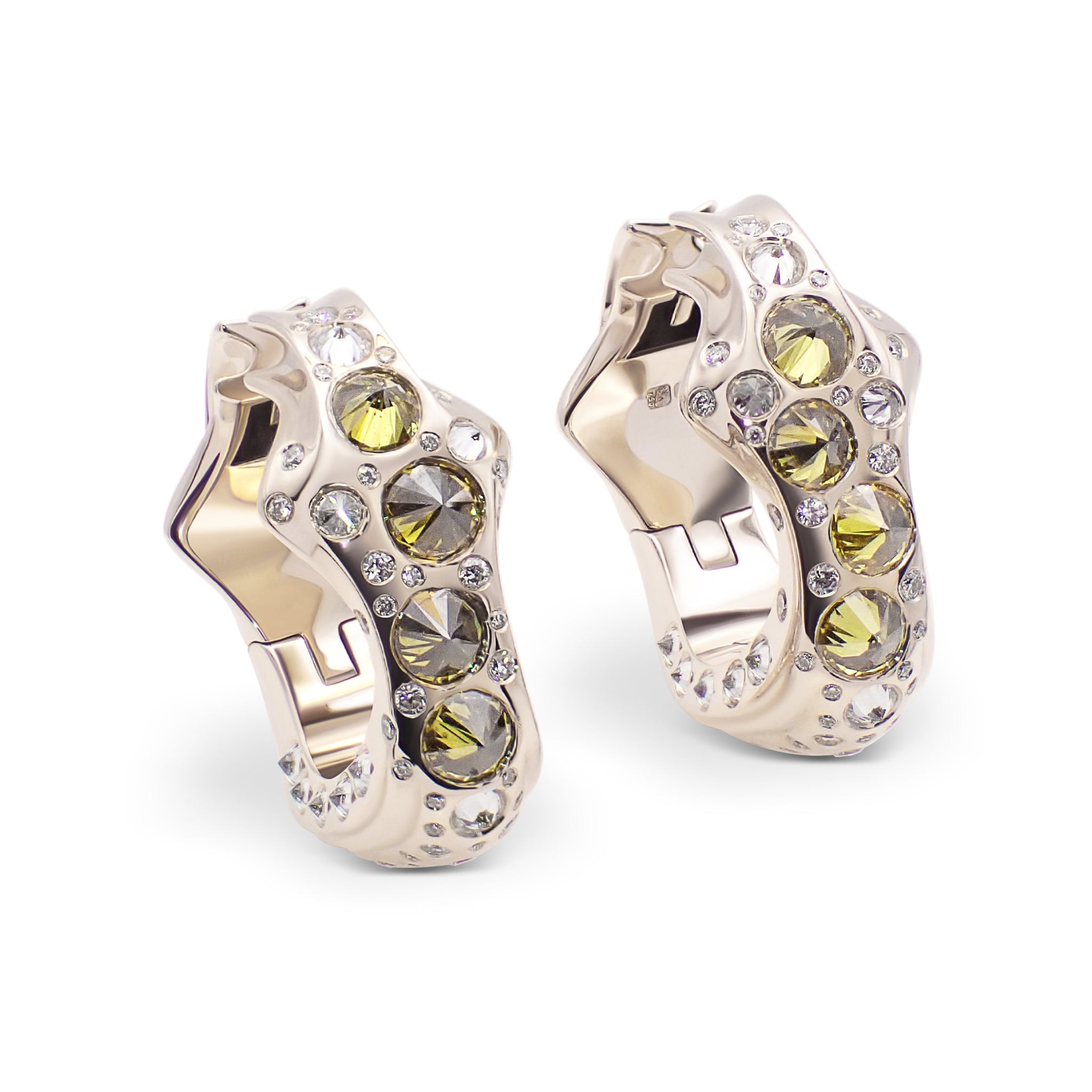 Tephra Spiked Earrings