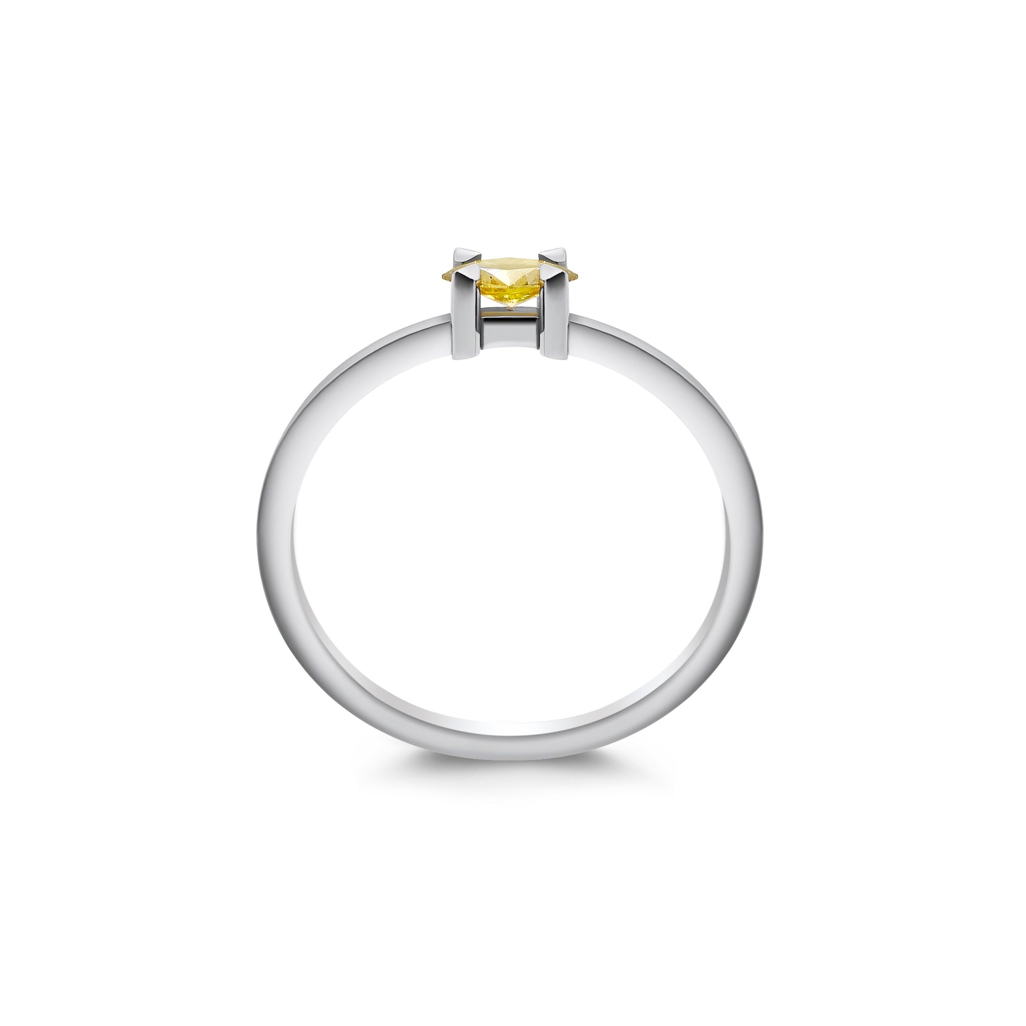 Fancy Yellow Diamond Ring