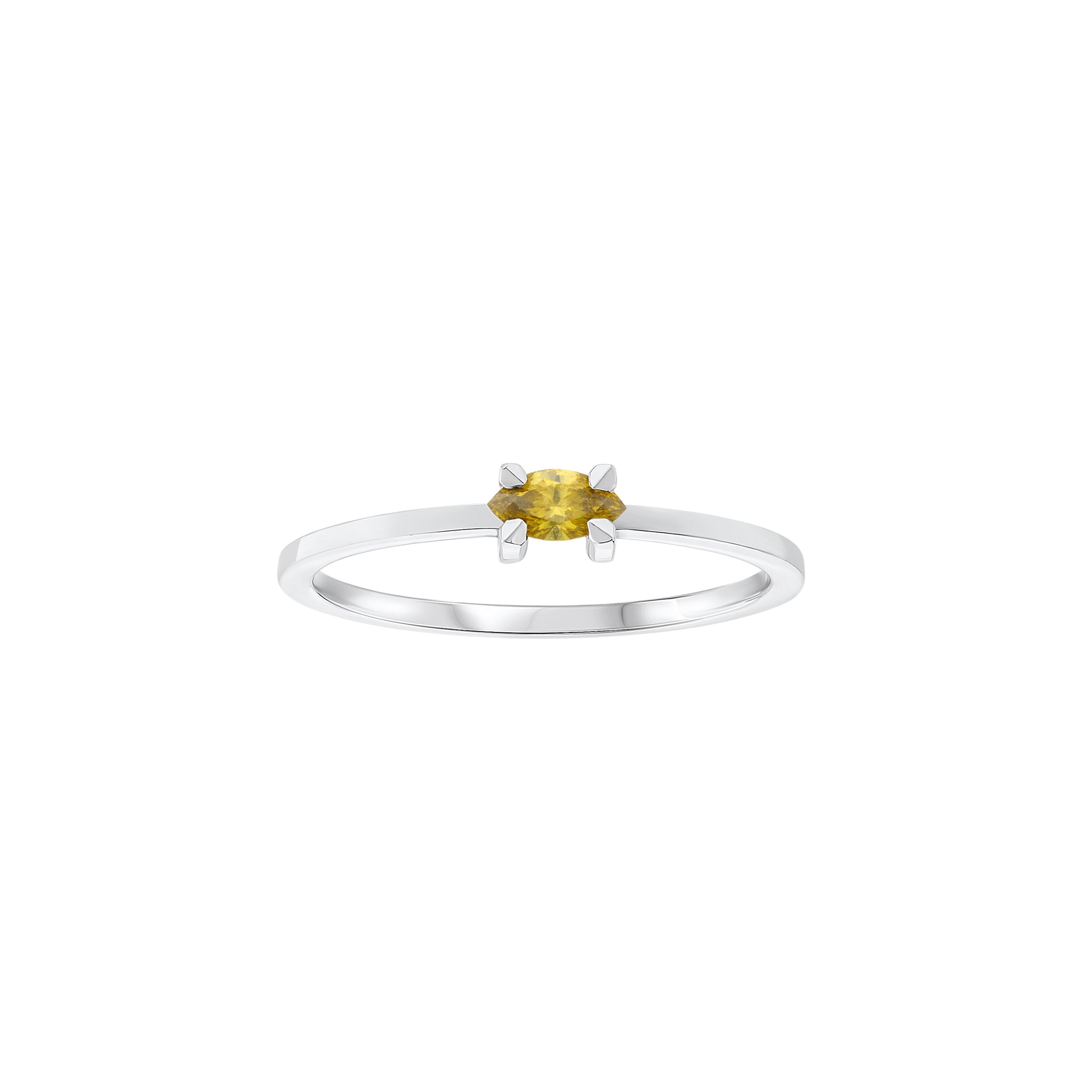 Fancy Yellow Diamond Ring